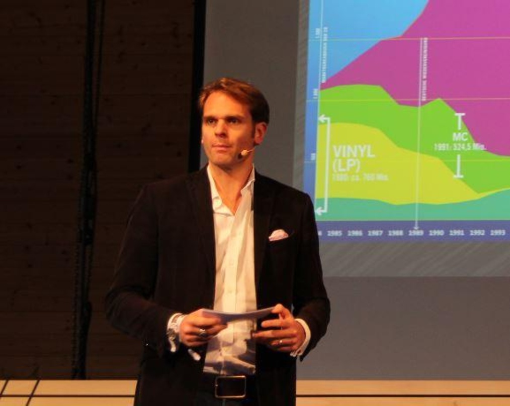 Hält bei Most Wanted: Music eine Keynote für einen gemeinsamen europäischen digitalen Verantwortungsraum in Sachen Urheberrechtsrichtlinie: Florian Drücke