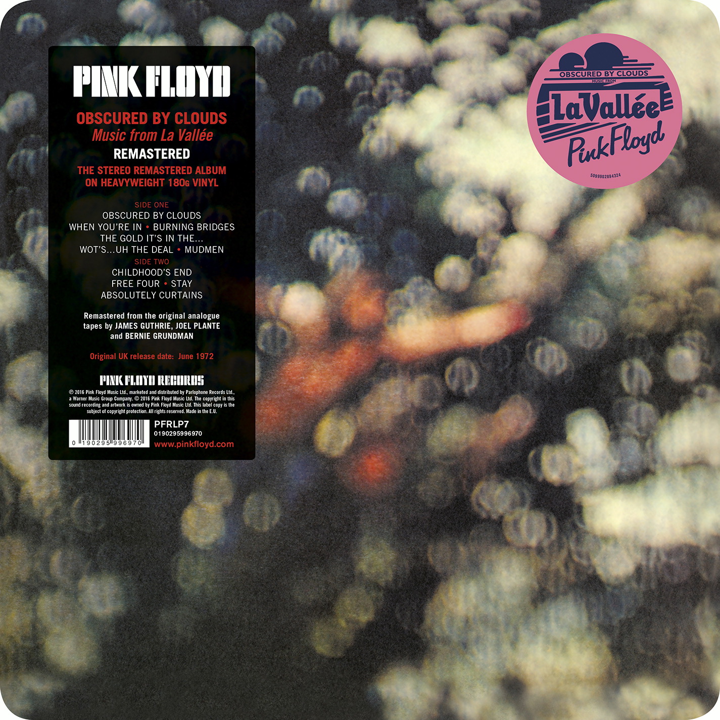 Pink Floyd – Obscured By Clouds (2016 Edition)