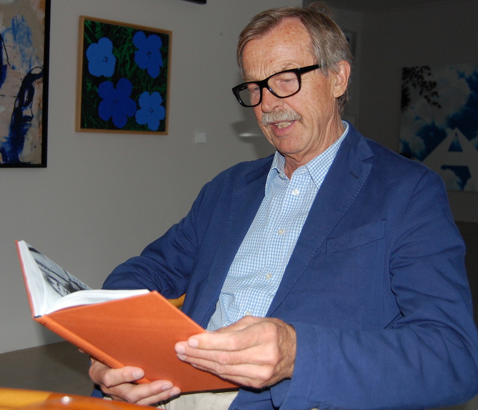 Im Berliner Domizil: Siggi Loch