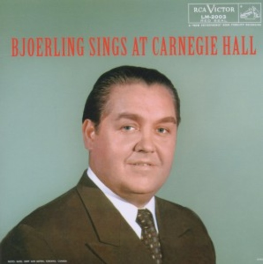 Jussi Björling – Björling Sings At Carnegie Hall