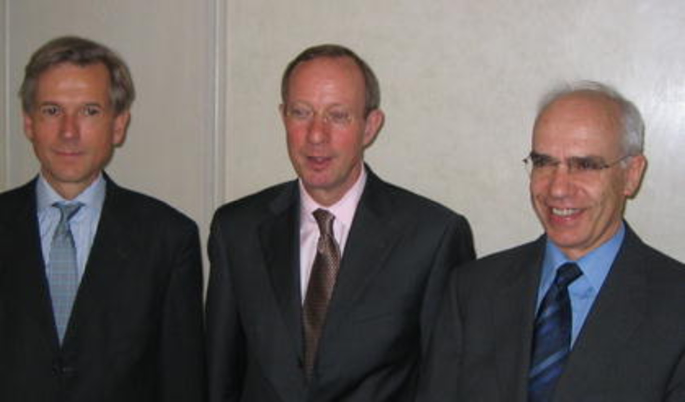 Zweiter Korb in der Kritik (v.l.n.r.): Harald Heker, Jürgen Becker und Rainer Hilpert