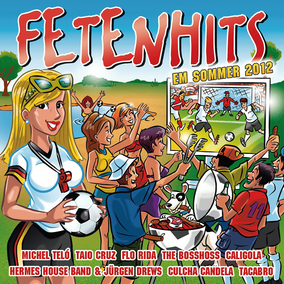 Diverse – Fetenhits - EM Sommer 2012