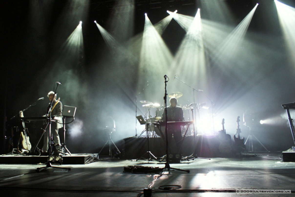 Nehmen neues Studioalbum auf: Ultravox, hier live 2009 in Edinburgh