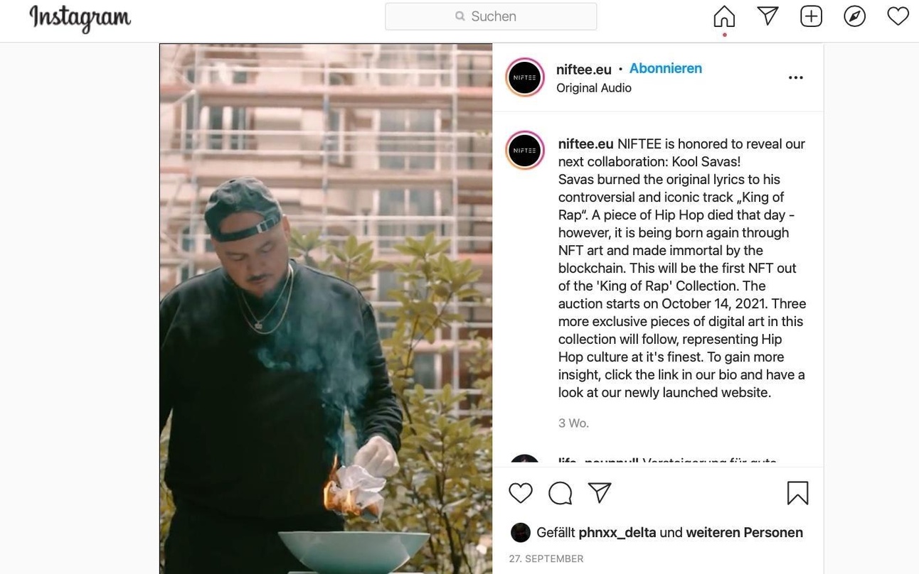Verbrannte den Text zu seinem Song "King of Rap": Kool Savas