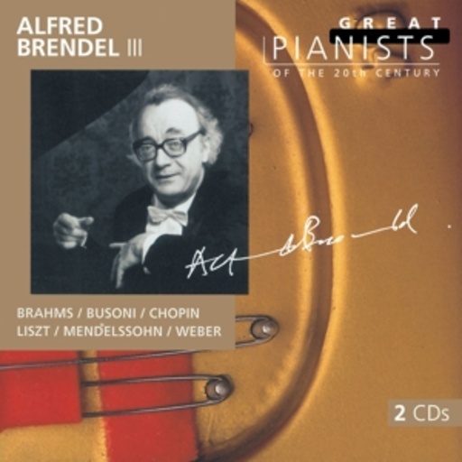 Alfred Brendel – Alfred Brendel III (Great Pianists-Serie)