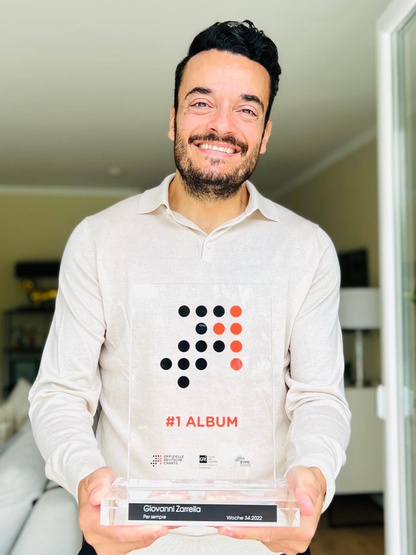Freut sich über seinen neuen Nummer 1 Award: Giovanni Zarrella