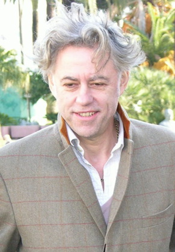 Reich dekoriert: Bob Geldof