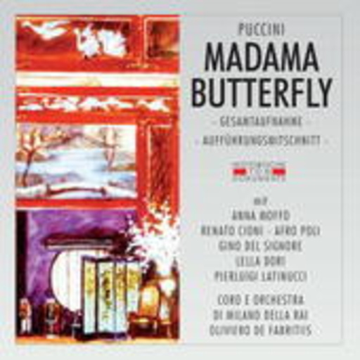 Oliviero De Fabritiis – Madama Butterfly (GA 1956 aus Mailand)