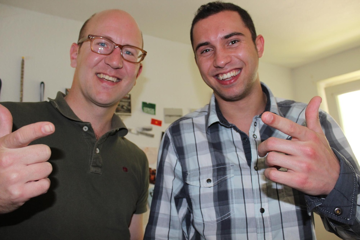Künftig Kooperationspartner (von links): Benjamin Galler (Bendit) und Kelly Meinert