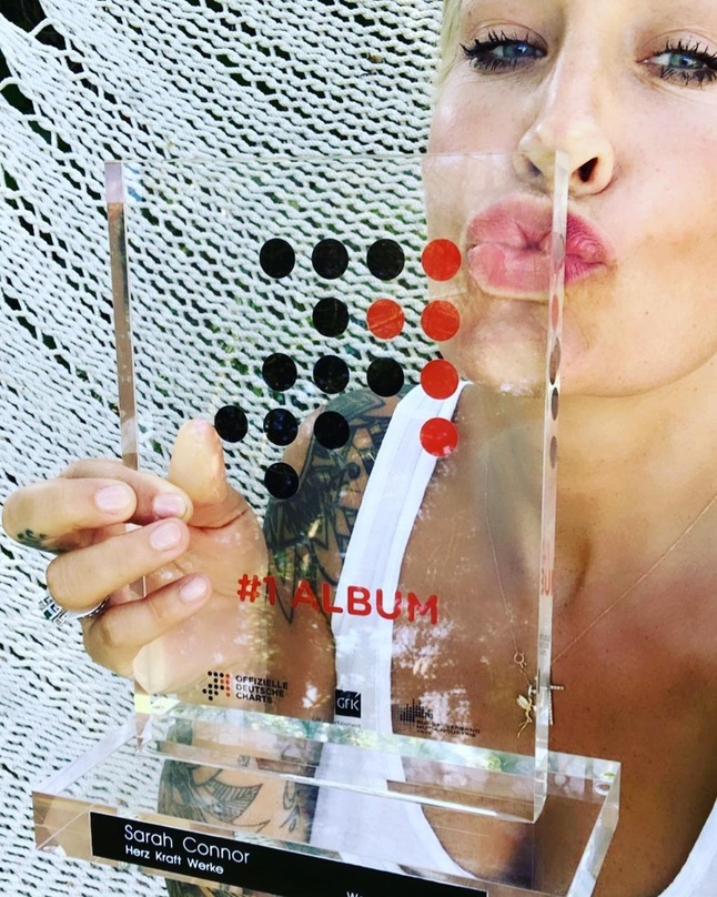 Küsst ihren neuen Nummer 1 Award: Sarah Connor