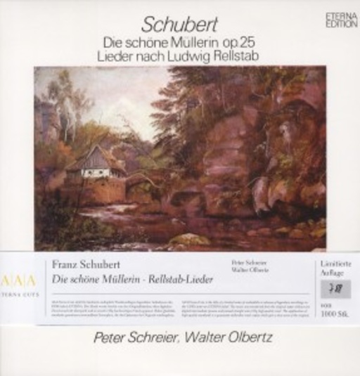 Peter Schreier/Walter Olbertz – Die schöne Müllerin/Rellstab Lieder