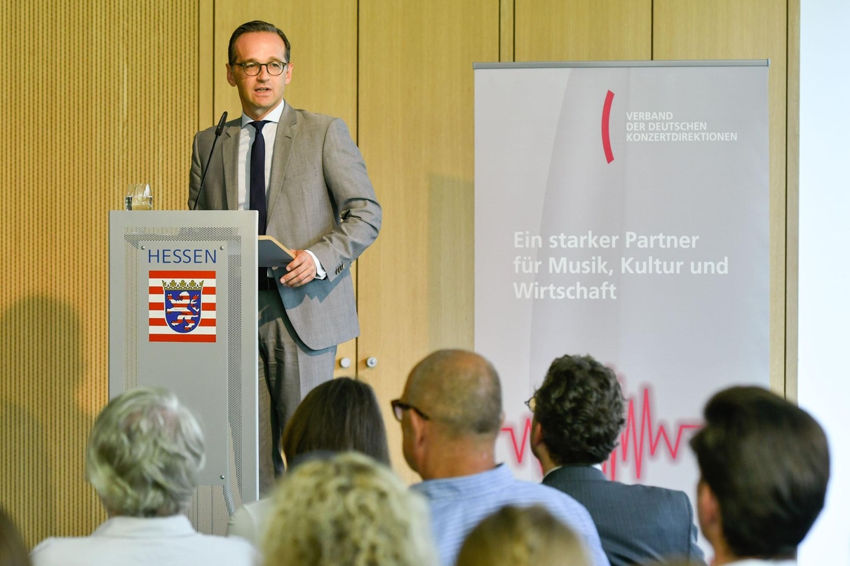 Hielt das Grußwort zum VDKD-Geburtstag: Bundesjustizminister Heiko Maas