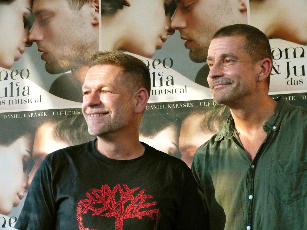 Frischgebackene Musical-Autoren: Peter Plate (links) und Ulf Leo Sommer