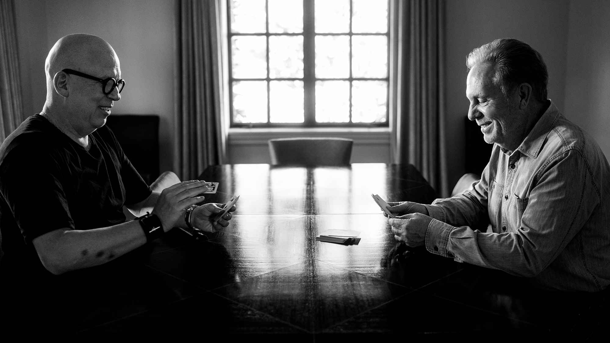 Auf Augenhöhe: Scumeck Sabottka (links, MCT) und Jay Marciano (AEG).