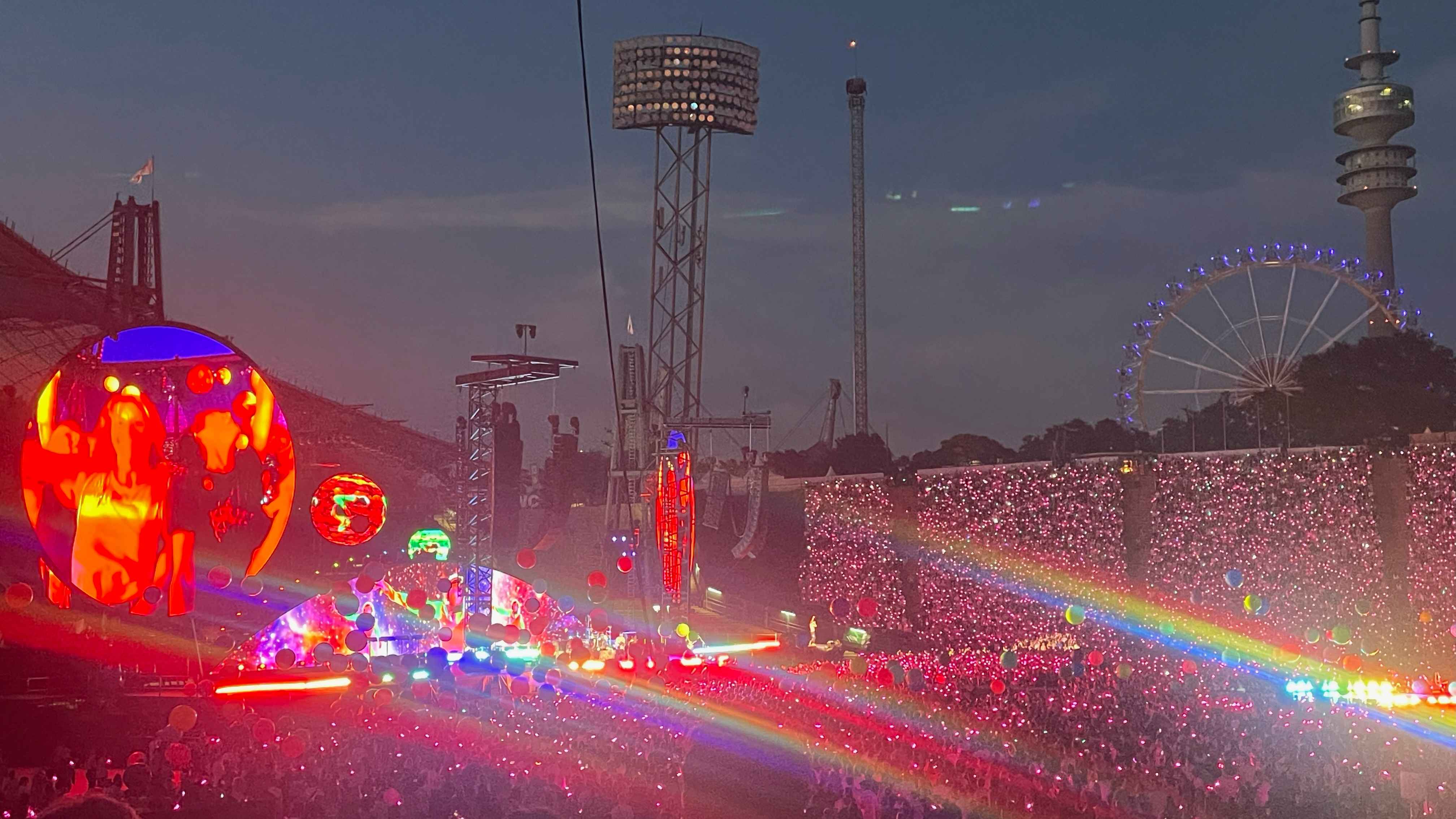 Kamen in die bayerische Landeshauptstadt: Coldplay.