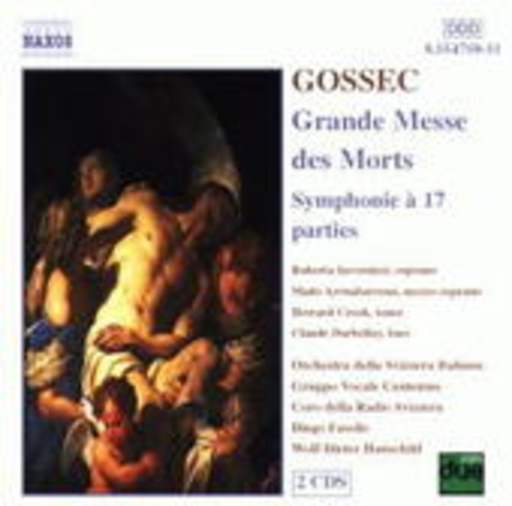 Wolf-Dieter Hauschild/Diego Fasolis/Orch. Svizzera Italiana/.. – Grande Messe Des Morts - Symphonie À 17 Parties