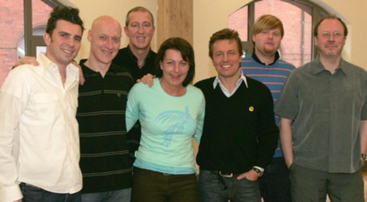 Das Warner-Team (v.l.n.r.): Stefan Harder, Norbert Rudnitzky, Alexander Maurus, Rita Fluegge-Timm, Bernd Dopp, Andreas Weitkämper und Walter Gröbchen. Es fehlt Lars Ingwersen.