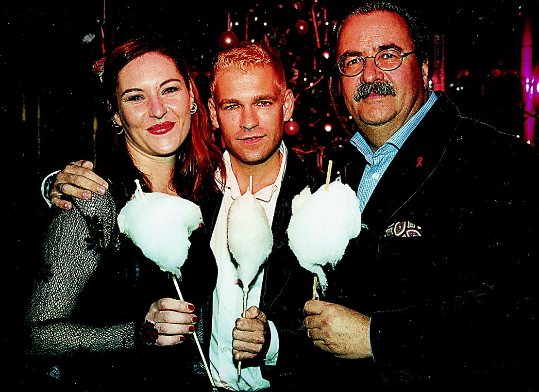 Impressionen aus dem Fotoalbum: Wolf D. Gramatke mit Rosenstolz beim Echo 1999