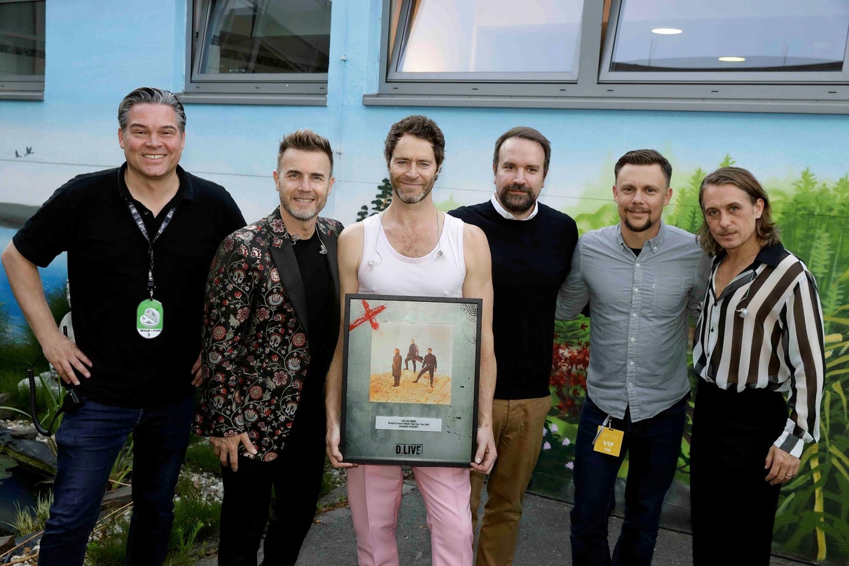 Award für ein volles Haus: Take That und Partner in Düsseldorf