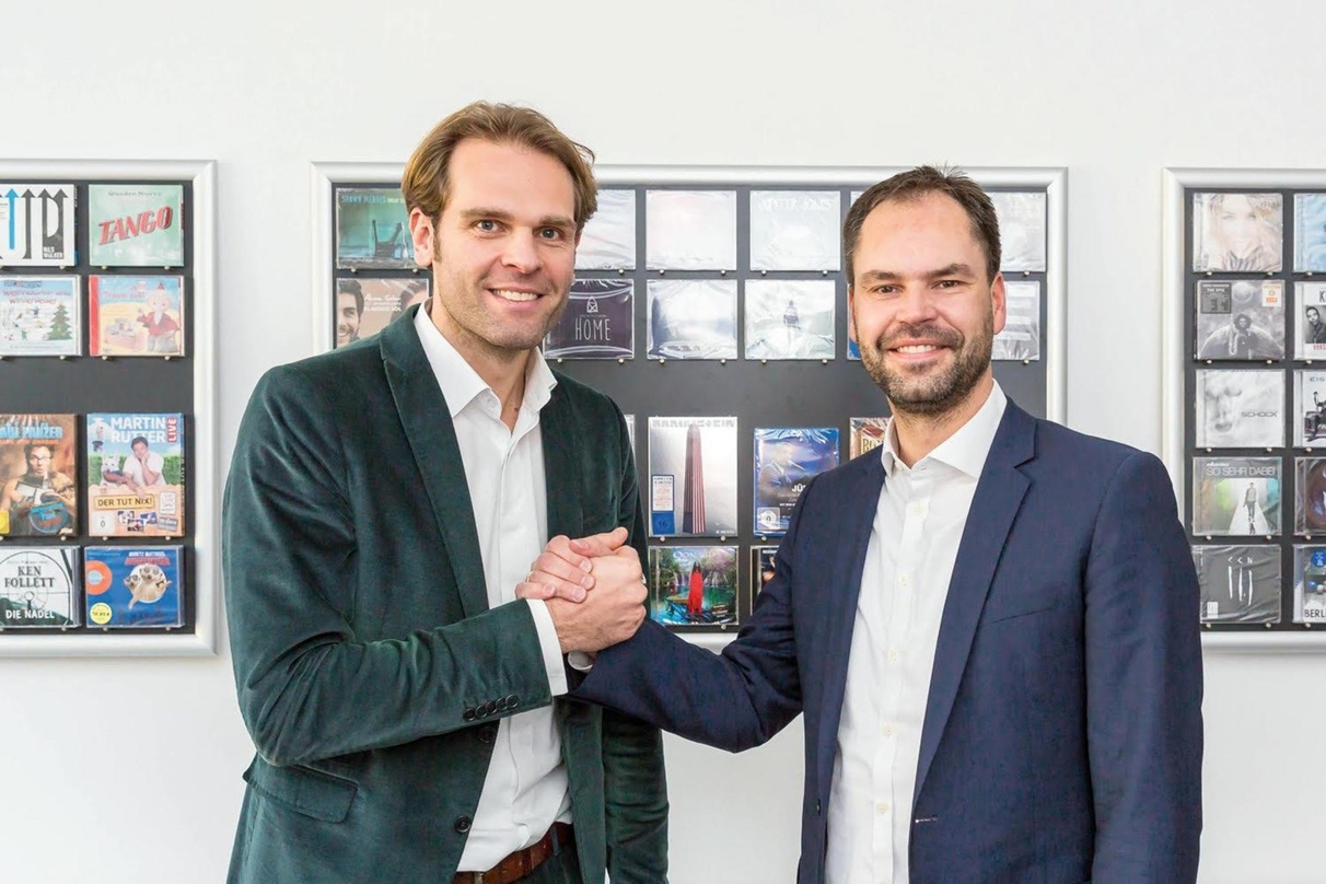 Sehen einen ungebrochenen Vinyl-Boom: Florian Drücke (links, BVMI) und Mathias Giloth (GfK)