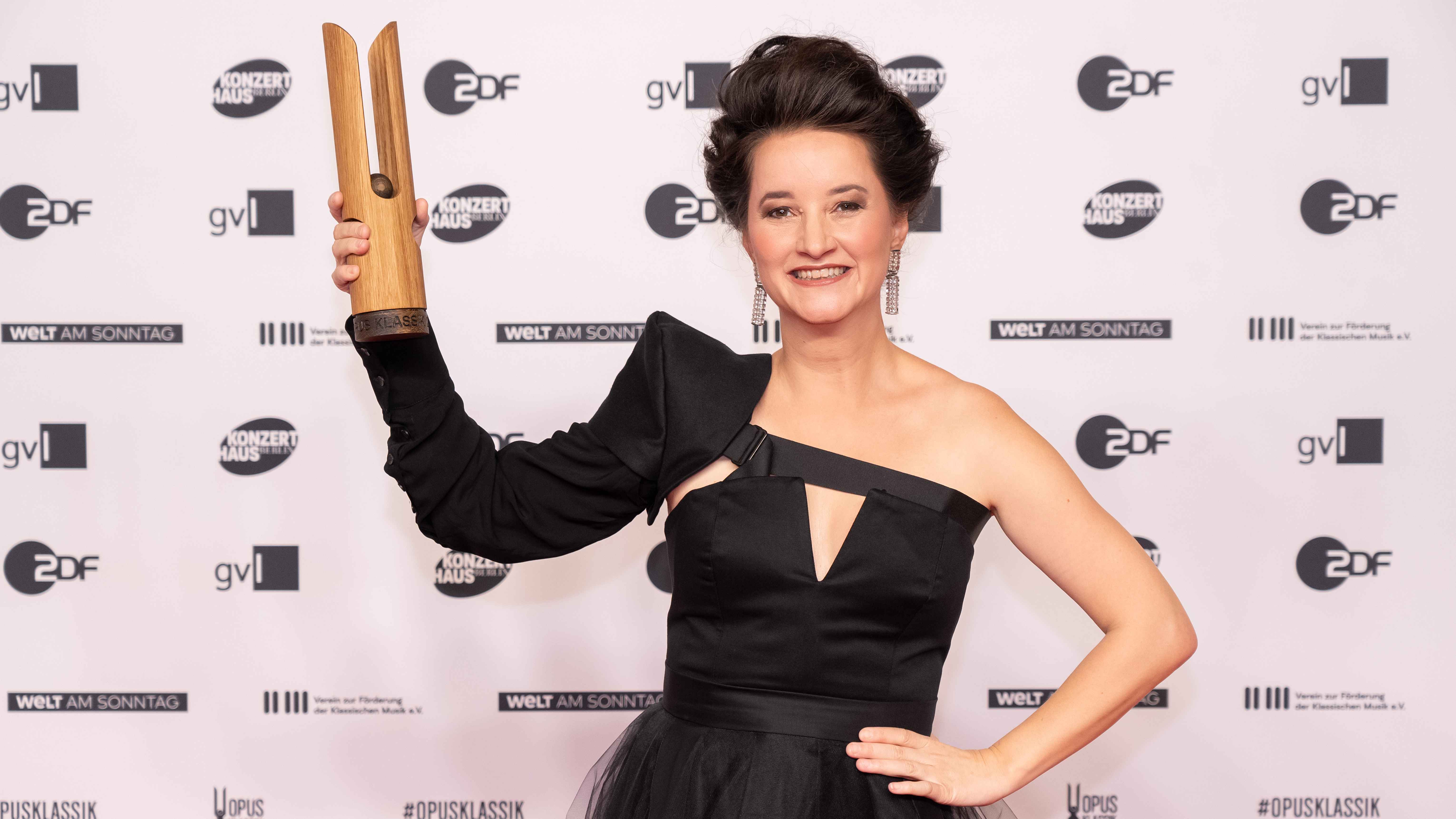 Holte für Alpha Classics und Naxos den Opus Klassik als "Sängerin des Jahres": Anna Prohaska.