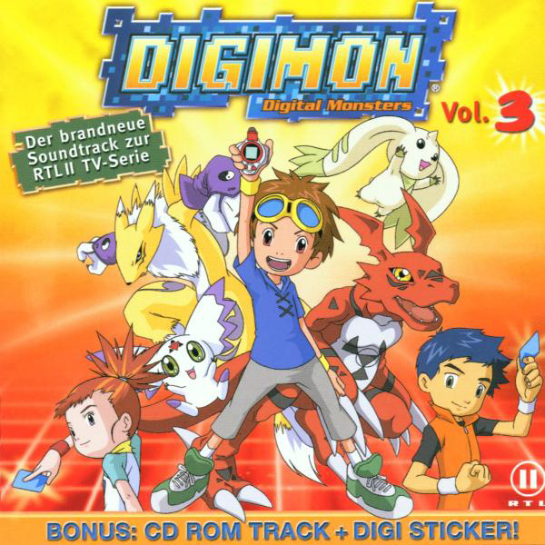 Diverse – Digimon - Digital Monsters Vol. 3 - Der Soundtrack zur RTL-II TV Serie