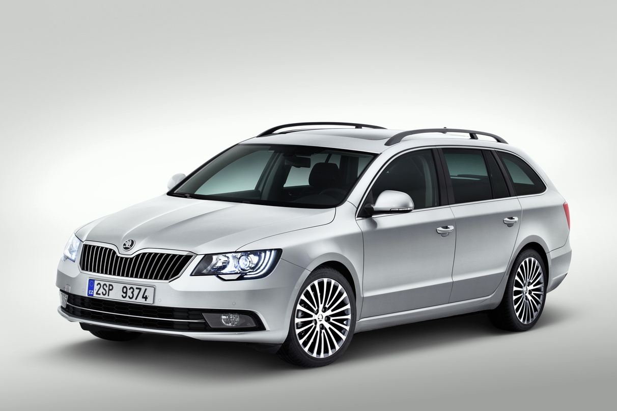 Fährt am Roten Teppich vor: Ein Skoda-Modell
