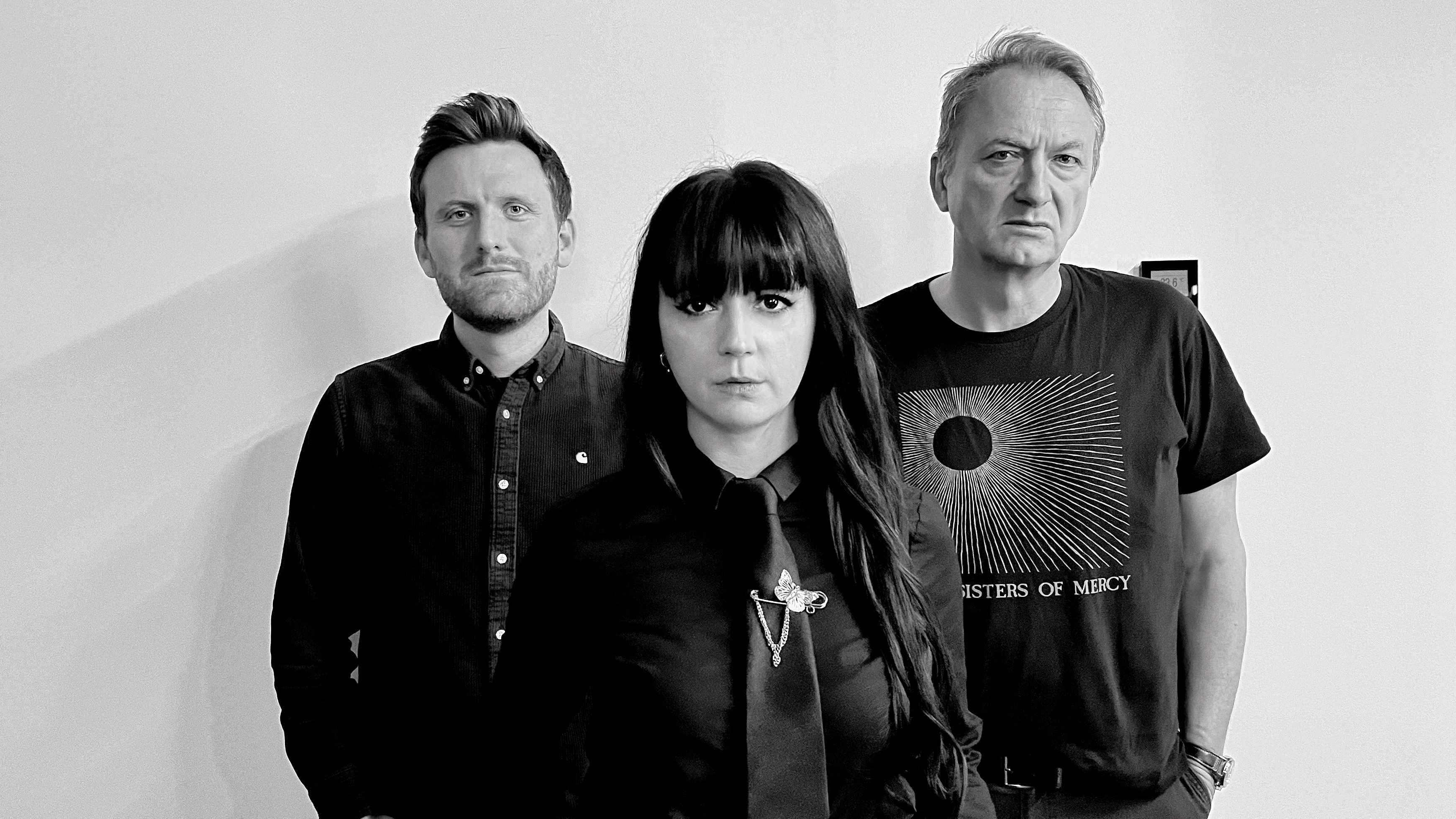 Kamen zusammen: Stefan Janetzky (Head Of A&R Ariola & Hansa), Sotiria und Markus Hartmann (VP Ariola & Hansa).