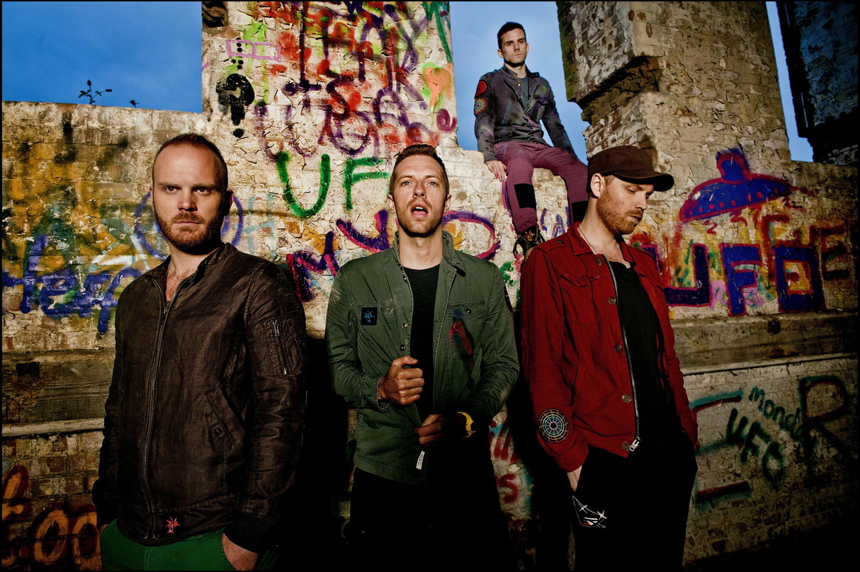 Im kommenden Jahr viermal in deutschen Stadien zu erleben: Coldplay