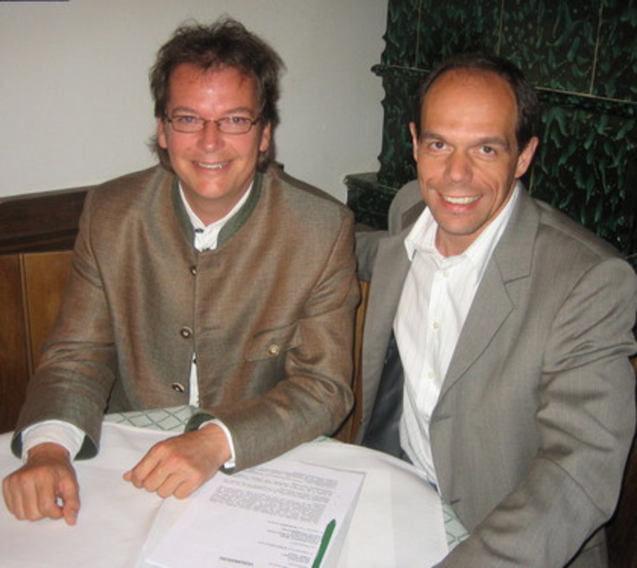 Rudern gemeinsam weiter: Arnulf Prasch und Ralf Schedler