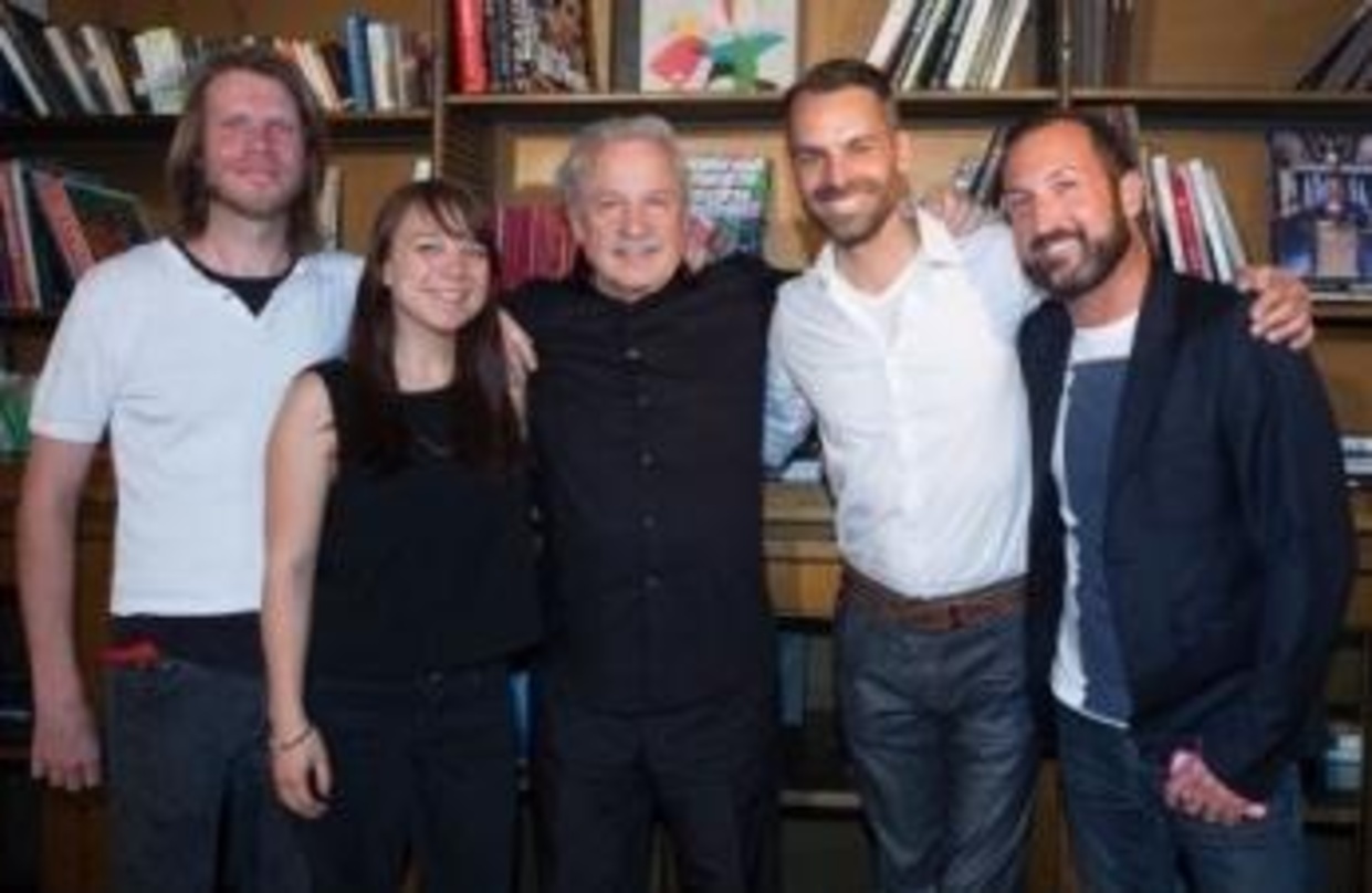 Trafen sich im Berliner Soho House (von links): Ben Hiltrop, Johanna vom Heede, Florian Ziesmer und Christian Walllis