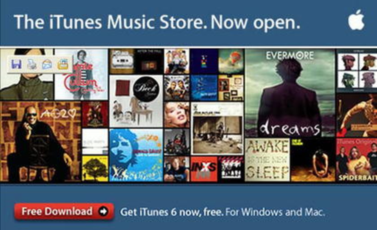 In Down Under angekommen: iTunes Music Store