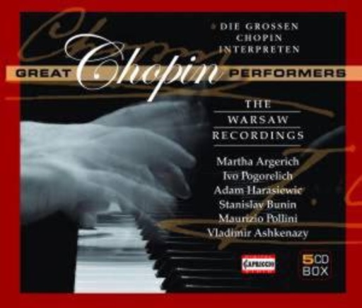Diverse – Piano Music - The Great Chopin Performances
