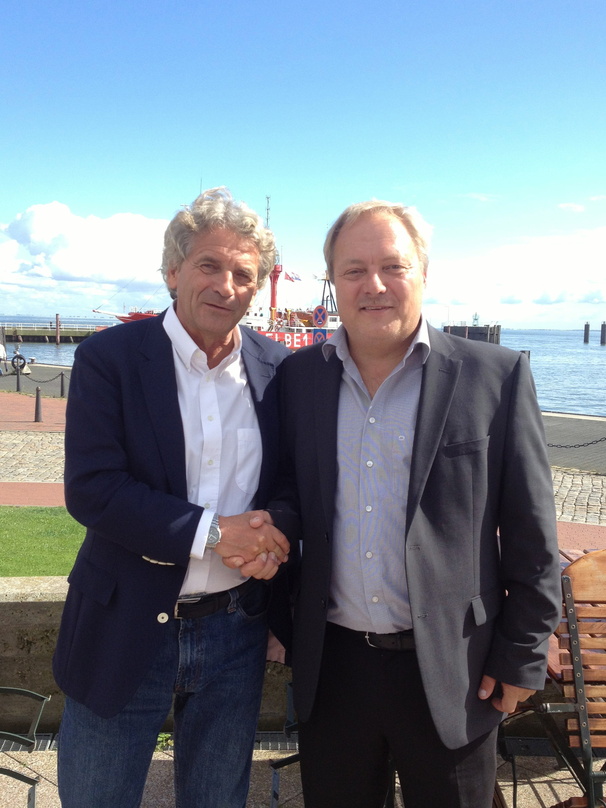Machen gemeinsame Sache: Alexander Elbertzhagen (links) und Clemens Stankus