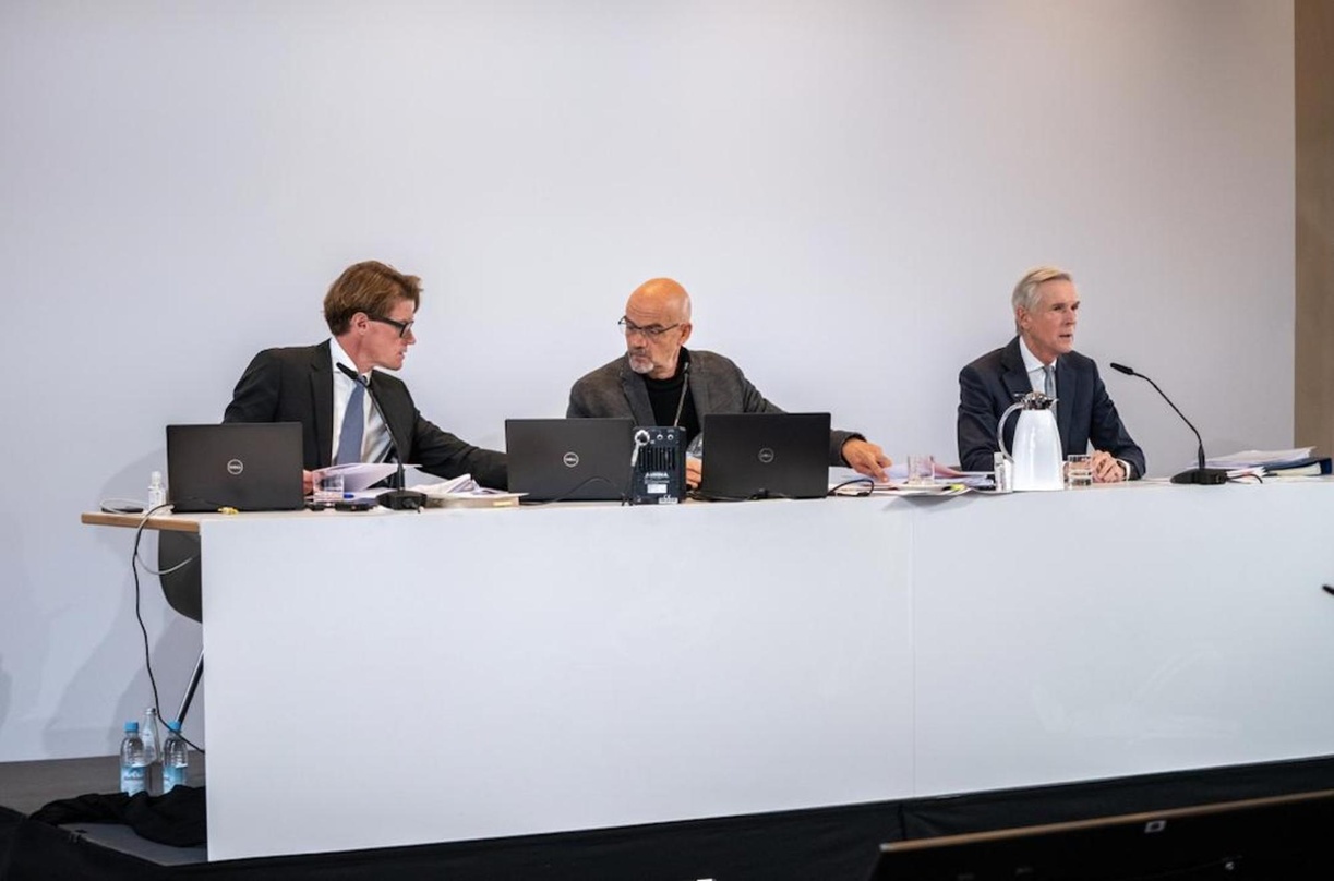 Begleiten bei der GEMA das Thema Urheberrecht weiter (von links): Tobias Holzmüller (Leiter der Rechtsabteilung), der Aufsichtsratsvorsitzende Ralf Weigand und der Vorstandsvorsitzende Har...