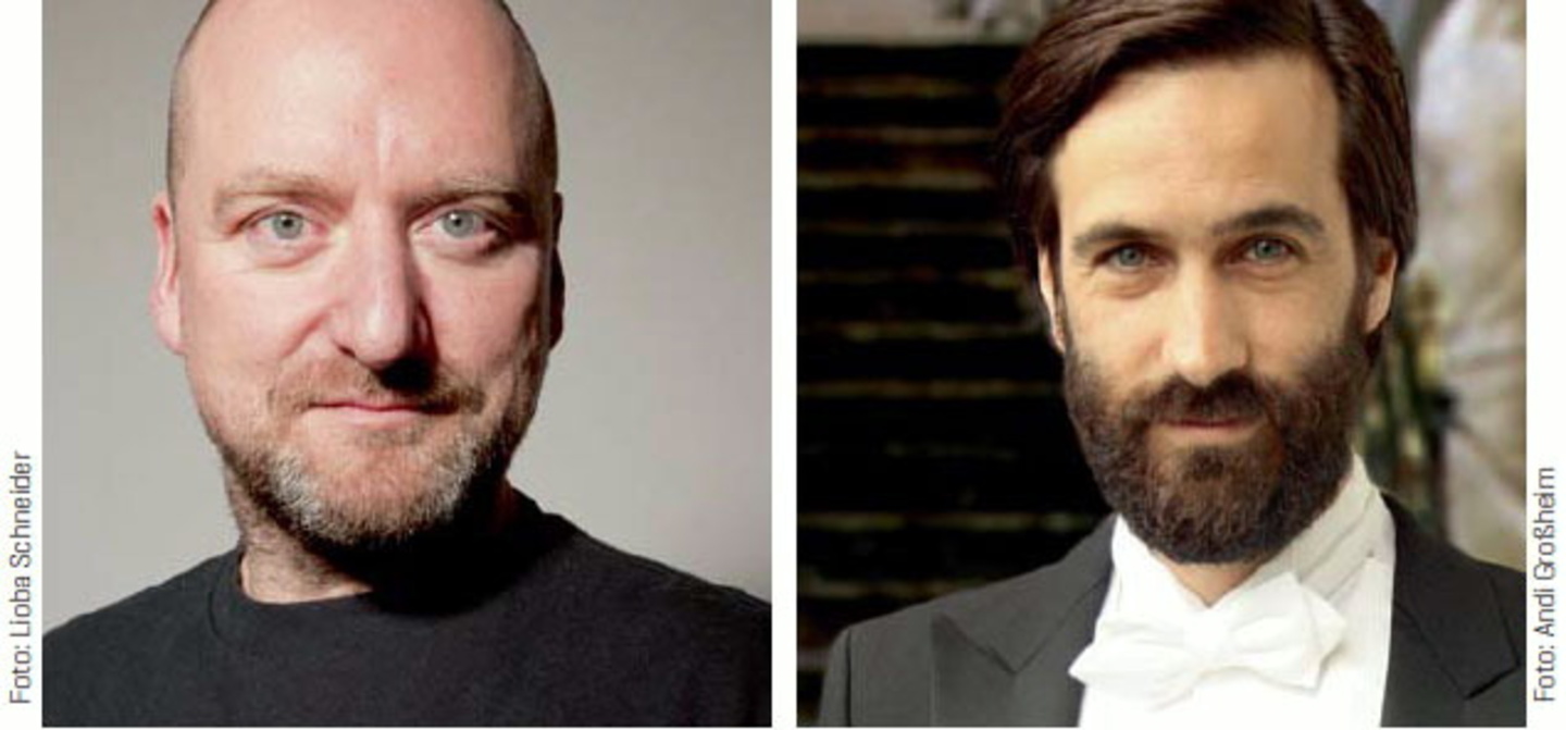 Vermitteln bei Interactive Cologne zwischen den Onlinewelten: Programmleiter Ralph Christoph und Komponist Gregor Schwellenbach