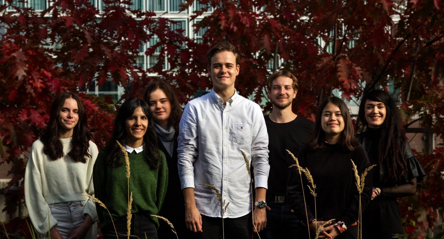 Gewachsenes Team (von links): Gerda Luise Rokol, Behnaz Yosofi, Johanna Heinbockel, Ben Sorgenfrei, Leo Bauer, Sarah Rückborn und Chantal-Cécile Rönna