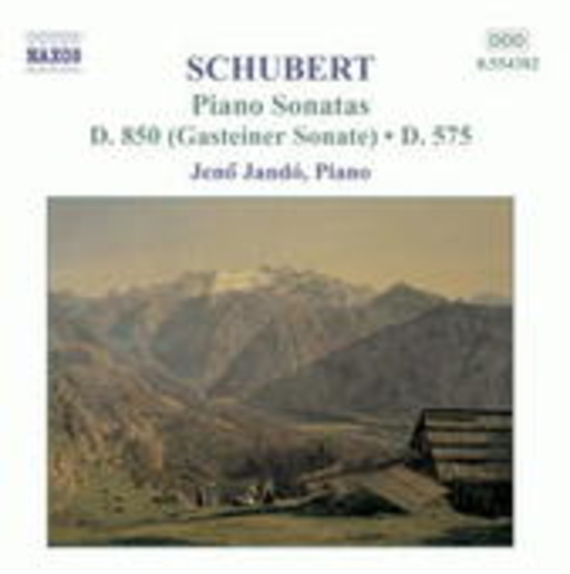 Jenö Jandó – Piano Sonatas - D. 850 (Gasteiner Sonate)/D. 575