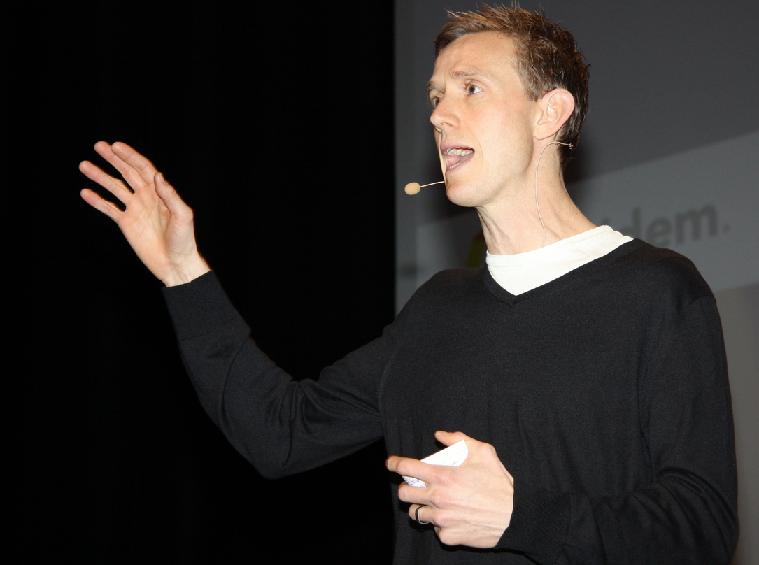 Winkt seinen Abschied bei Apple ein: Ian Rogers, hier bei der Midem 2013
