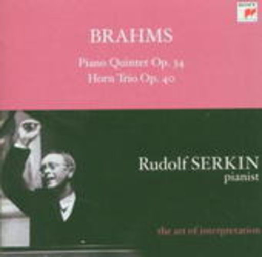Rudolf Serkin – Piano Quintet Op. 34