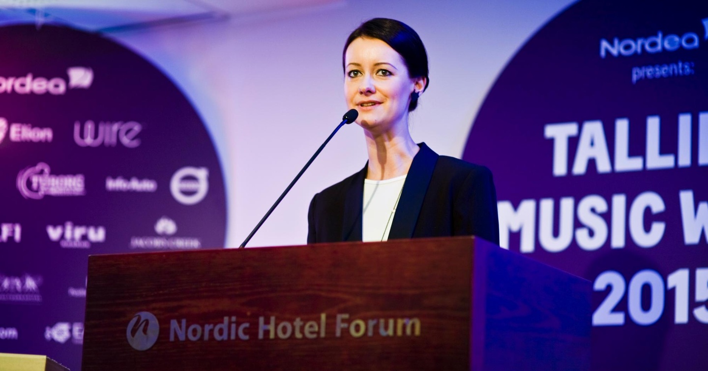 Eröffnete die siebte Tallinn Music Week: Helen Sildna