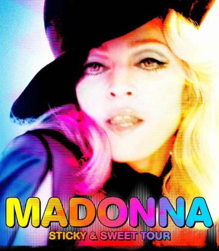 Kündigt rekordträchtige Konzertserie an: Plakat zur Madonna-Tour