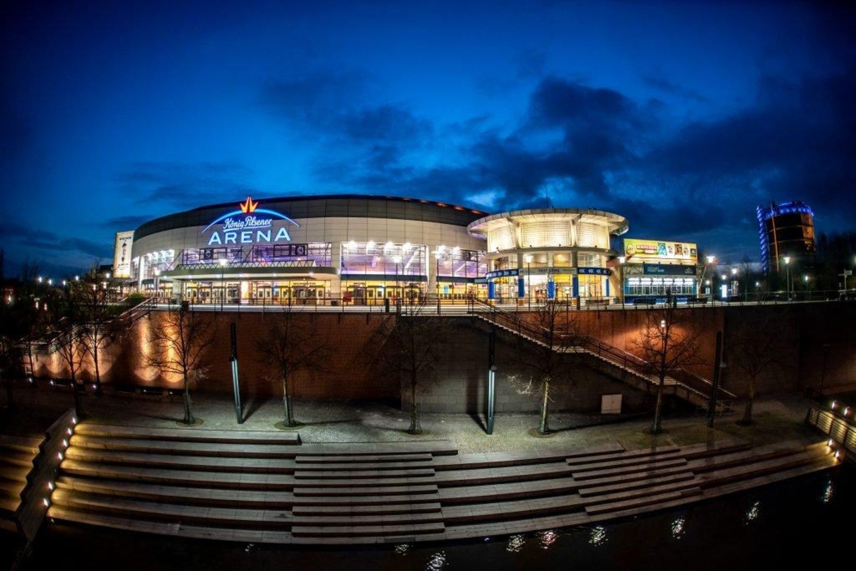 Will ab September zumindest wieder Veranstaltungen für 2600 Besucher ermöglichen: die König-Pilsener-Arena