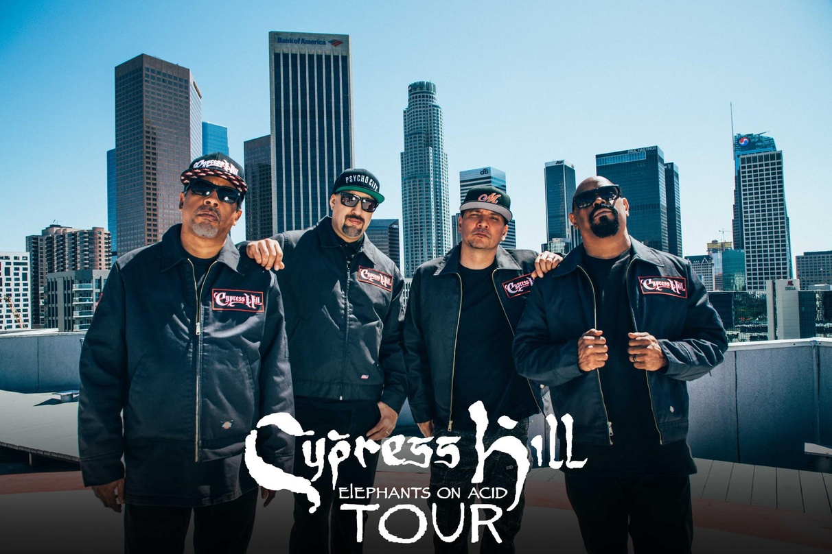 Haben auch neues Songmaterial dabei: Cypress Hill