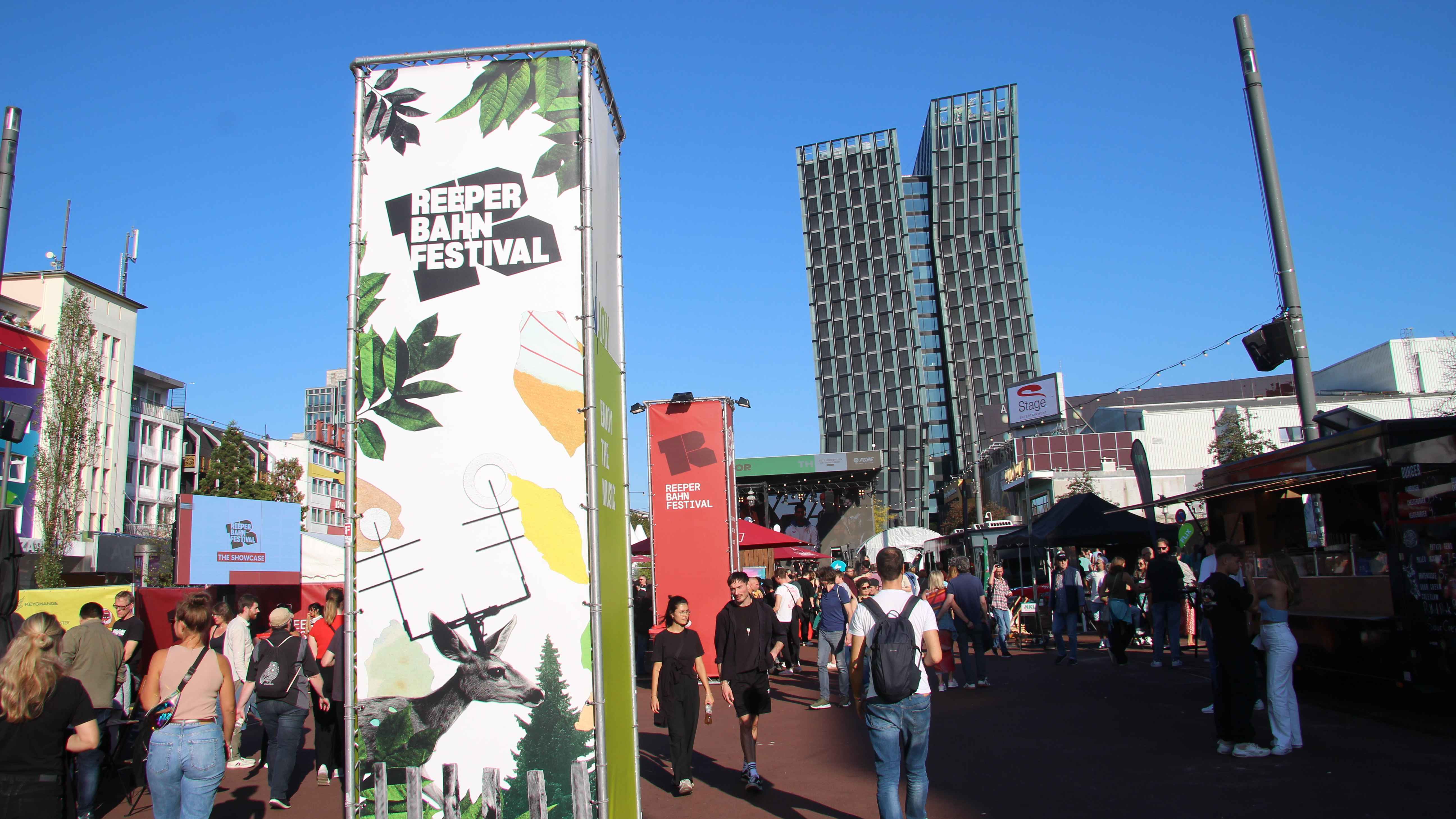 Die Sonne lachte an allen vier Tagen: das Reeperbahn Festival 2024.