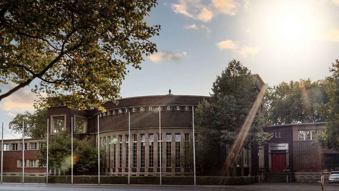 Schauplatz des 14. popNRW-Preises: die Düsseldorfer Rheinterassen.
