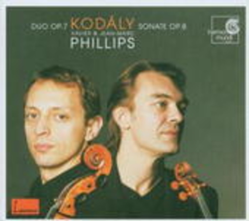 Xavier Phillips/Jean-Marc Phillips-Varjabédian – Sonate für Violoncello & Duo für Violine und Violoncello
