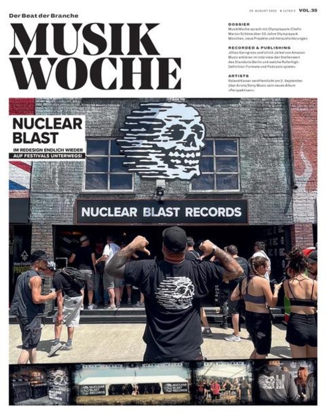 Die E-Paper-Ausgabe von MusikWoche Vol. 35 2022