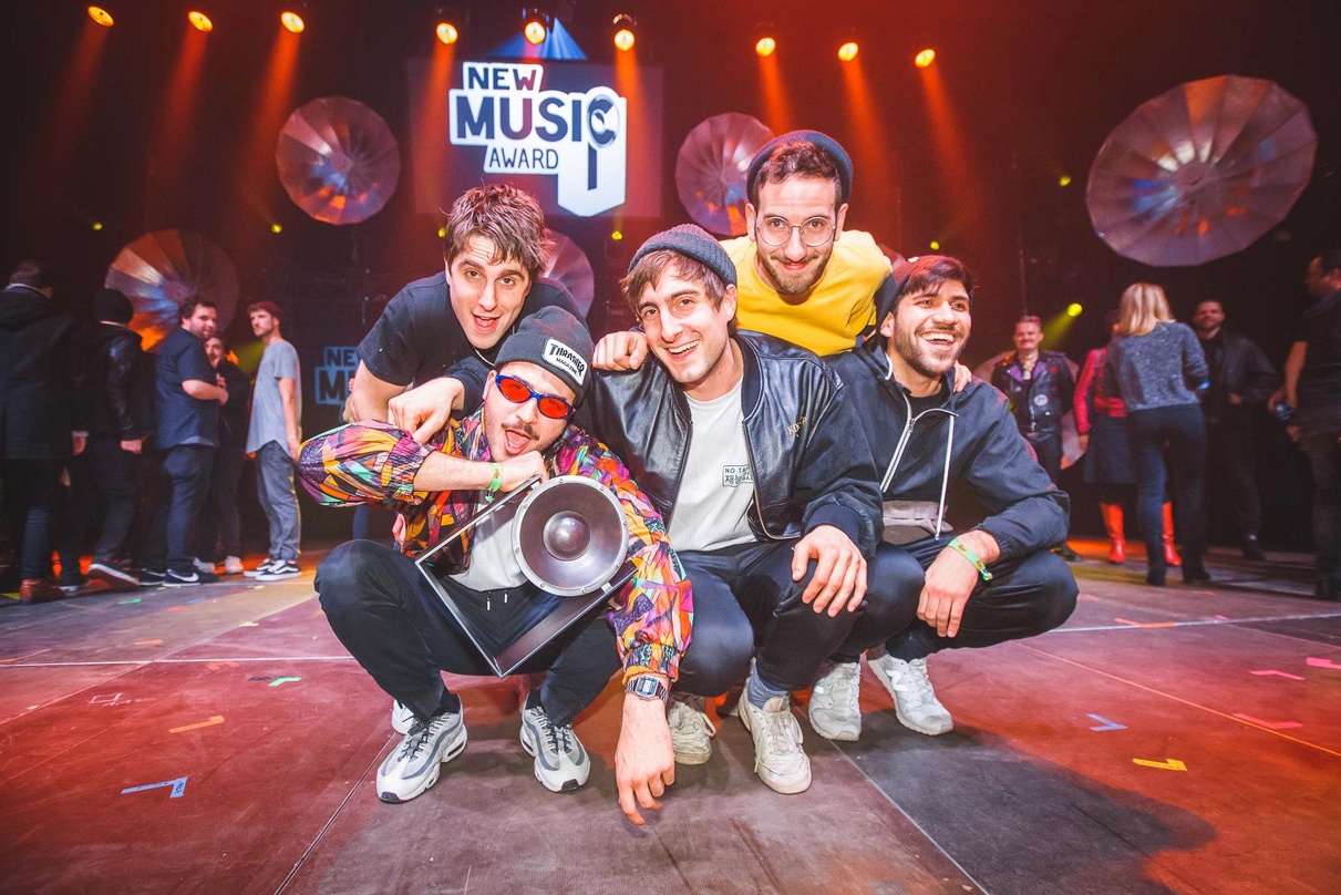 Setzten sich beim New Music Award 2017 als Sieger durch: Leoniden