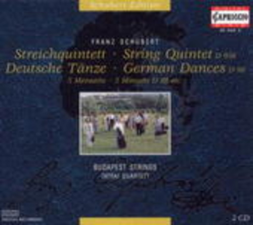 Budapest Strings – Deutsche Tänze, Streichquintett, Menuette (Schubert-Edition)